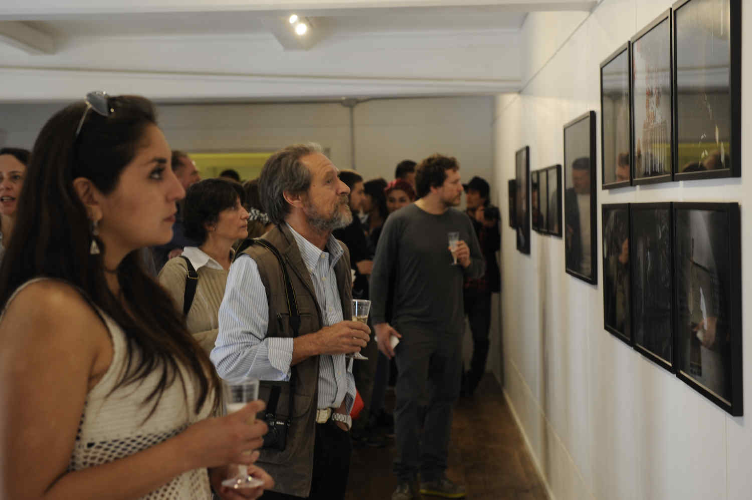 Inauguración de la exposiciones en Casa Plan en Valparaíso, FIFV 2016. ©Victor Ruiz Caballero