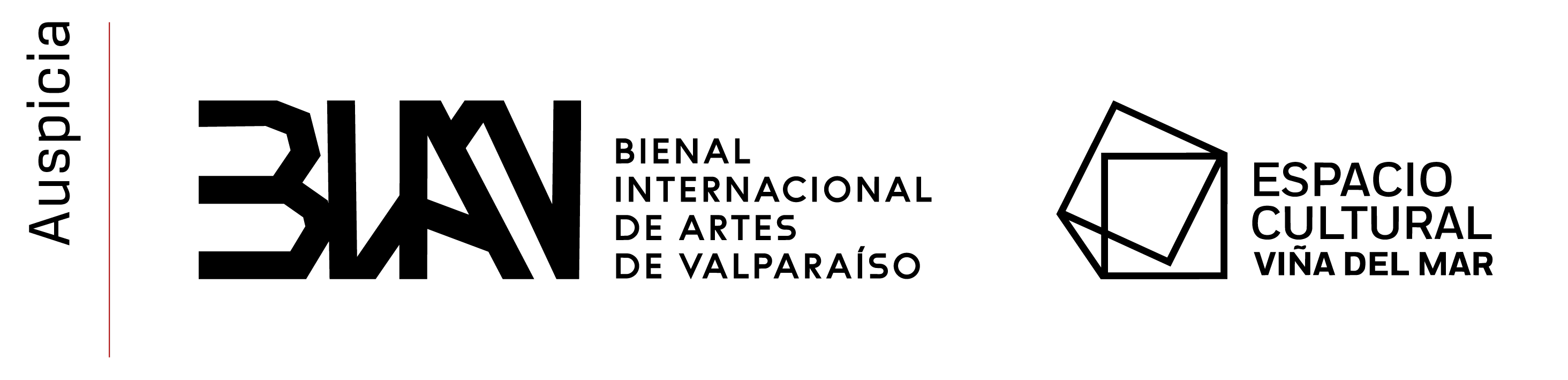 Auspician: Bienal Internacional de Artes de Valparaíso y Espacio Cultural Viña del Mar